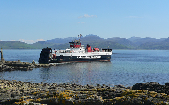 Caledonian MacBrayne Claonaig Arran Ferry